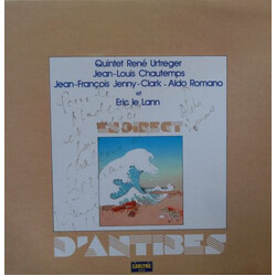 Quintet René Urtreger / Jean-Louis Chautemps / J.-F. Jenny-Clark / Aldo Romano / Eric Le Lann En Direct D'Antibes Vinyl LP USED