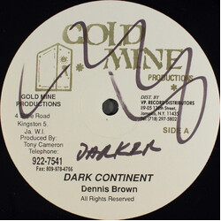 Dennis Brown / Michael Flint (2) Dark Continent / Hetero-Sex USED VINYL 12INCH 45 RPM