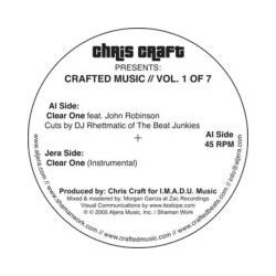 Chris Craft Presents: Crafted Music // Vol. 1 Of 7 USED VINYL 7INCH 45 RPM