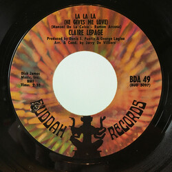 Claire Lepage La La La (He Gives Me Love) USED VINYL 7INCH 45 RPM SINGLE