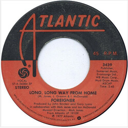 Foreigner Long, Long Way From Home USED VINYL 7INCH 45 RPM SINGLE