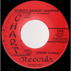 Junior Samples World's Biggest Whopper / It Happened To Junior USED VINYL 7INCH 45 RPM