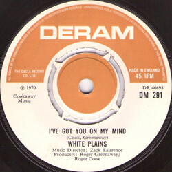 White Plains I've Got You On My Mind USED VINYL 7INCH 45 RPM SINGLE