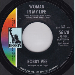 Bobby Vee Woman In My Life USED VINYL 7INCH 45 RPM SINGLE PROMO