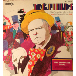 W.C. Fields The Original Voice Tracks From His Greatest Movies Vinyl LP USED