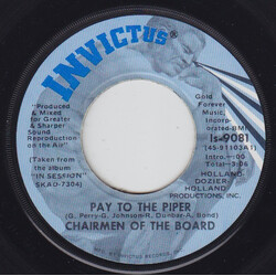 Chairmen Of The Board Pay To The Piper / Bless You USED VINYL 7INCH 45 RPM
