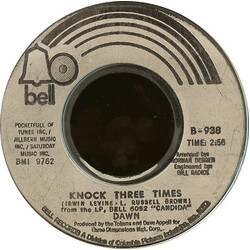 Dawn (5) Knock Three Times / Home USED VINYL 7INCH 45 RPM SINGLE STYRENE