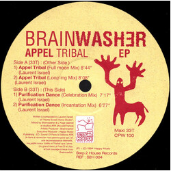 Brainwasher Appel Tribal EP Vinyl 12" USED