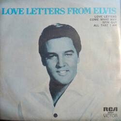 Elvis Presley Love Letters From Elvis USED VINYL 7INCH 45 RPM EP REISSUE