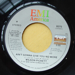 Wilson Pickett Ain't Gonna Give You No More USED VINYL 7INCH 45 RPM