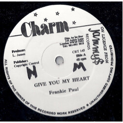 Frankie Paul Give You My Heart / Hard To Get USED VINYL 12INCH 45 RPM
