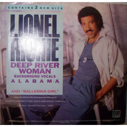 Lionel Richie Deep River Woman / Ballerina Girl USED VINYL 7INCH 45 RPM SINGLE