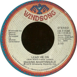 Maxine Nightingale Lead Me On / Love Me Like You Mean It VINYL 7" USED