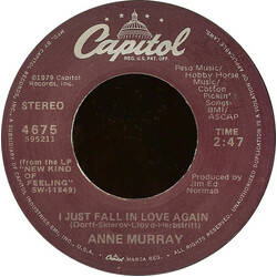 Anne Murray I Just Fall In Love Again USED VINYL 7INCH 45 RPM