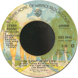 Debby Boone / The Boones You Light Up My Life VINYL 7" USED