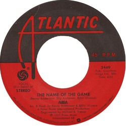 ABBA The Name Of The Game VINYL 7" USED