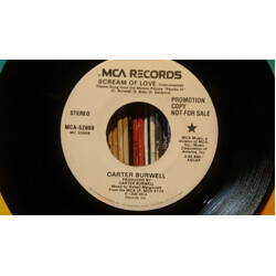 Carter Burwell Scream Of Love USED VINYL 7INCH 45 RPM SINGLE PROMO STEREO