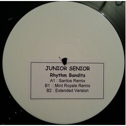 Junior Senior Rhythm Bandits USED VINYL 12INCH PROMO WHITE LABEL