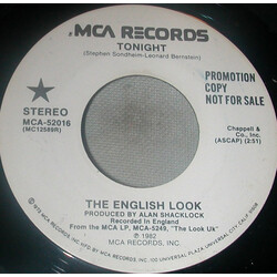 The Look (2) Tonight USED VINYL 7INCH 45 RPM PROMO