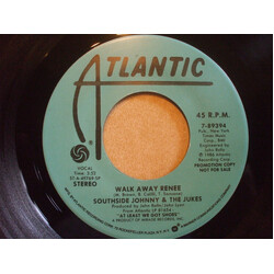 Southside Johnny & The Asbury Jukes Walk Away Renee USED VINYL 7INCH 45 RPM STEREO PROMO
