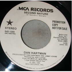 Dan Hartman Second nature USED VINYL 7INCH 45 RPM PROMO