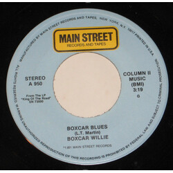 Boxcar Willie Boxcar Blues / Don't Let The Stars Get In Your Eyes USED VINYL 7INCH SINGLE