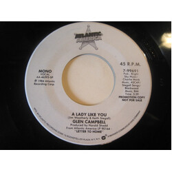 Glen Campbell A Lady Like You USED VINYL 7INCH 45 RPM SINGLE PROMO STEREO MONO