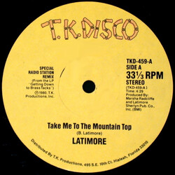 Latimore (2) Take Me To The Mountain Top USED VINYL 12INCH 33 S RPM