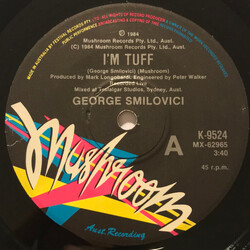 George Smilovici I'm Tuff USED VINYL 7INCH 45 RPM SINGLE