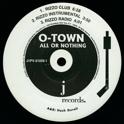 O-Town All Or Nothing Vinyl 12" USED