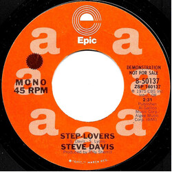 Stephen Allen Davis Step-Lovers USED VINYL 7INCH 45 RPM SINGLE PROMO STEREO MONO