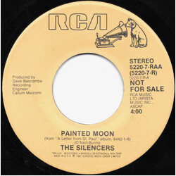 The Silencers Painted Moon USED VINYL 7INCH 45 RPM PROMO