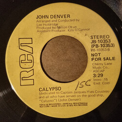 John Denver Calypso USED VINYL 7INCH 45 RPM PROMO