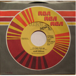 John Denver Flying For Me USED VINYL 7INCH 45 RPM PROMO