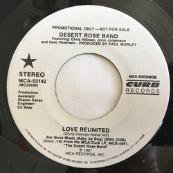 Desert Rose Band Love Reunited USED VINYL 7INCH PROMO