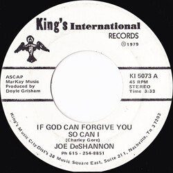 Joe DeShannon If God Can Forgive You So Can I USED VINYL 7INCH 45 RPM