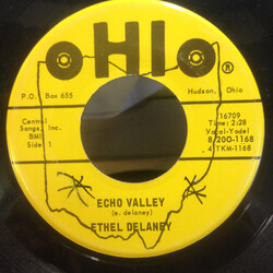 Ethel Delaney Echo Valley USED VINYL 7INCH 45 RPM SINGLE