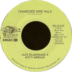 Jack Blanchard & Misty Morgan Tennessee Bird Walk VINYL 7" USED