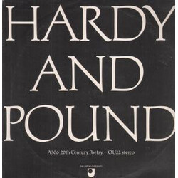 Thomas Hardy / Ezra Pound Hardy And Pound Vinyl LP USED