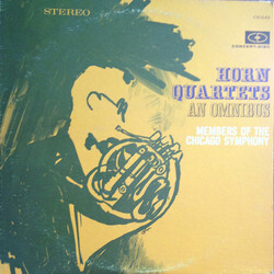 Members Of The Chicago Symphony Orchestra Horn Quartets: An Omnibus Vinyl LP USED
