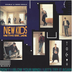 New Kids On The Block Let's Try It Again / Didn't I (Blow Your Mind) Vinyl 7" USED
