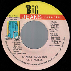 Josey Wales Change Rude Boy USED VINYL 7INCH