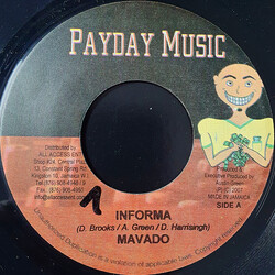 Mavado Informa USED VINYL 7INCH