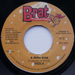 Sizzla A Wah Suh USED VINYL 7INCH 45 RPM