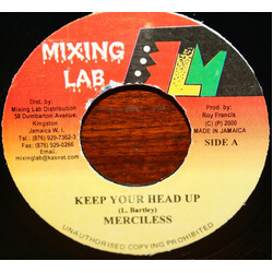 Merciless Keep Your Head Up USED VINYL 7INCH