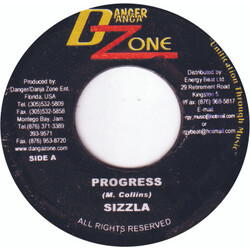 Sizzla / Zum Rageddy Progress / Make Things Happen USED VINYL 7INCH 45 RPM