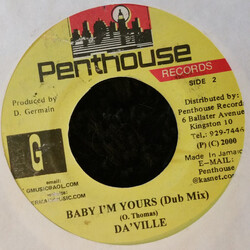 Da'Ville Baby I'm Yours USED VINYL 7INCH