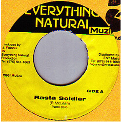 Yami Bolo Rasta Soldier USED VINYL 7INCH 45 RPM SINGLE