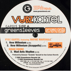 Vybz Kartel New Millenium / Mad Ants Rhythm / Why You Doing It / Krazy Rhythm USED VINYL 12INCH 33 S RPM PROMO