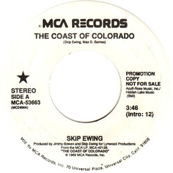 Skip Ewing The Coast Of Colorado USED VINYL 7INCH 45 RPM SINGLE PROMO